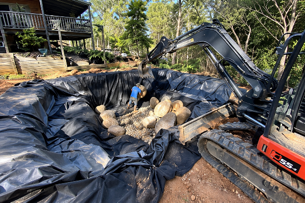 حدود تكوين بطانة أحواض EPDM