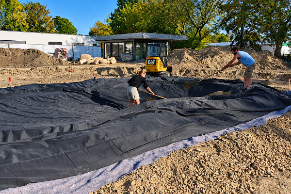 قدرات توريد بطانات أحواض EPDM من AQUA