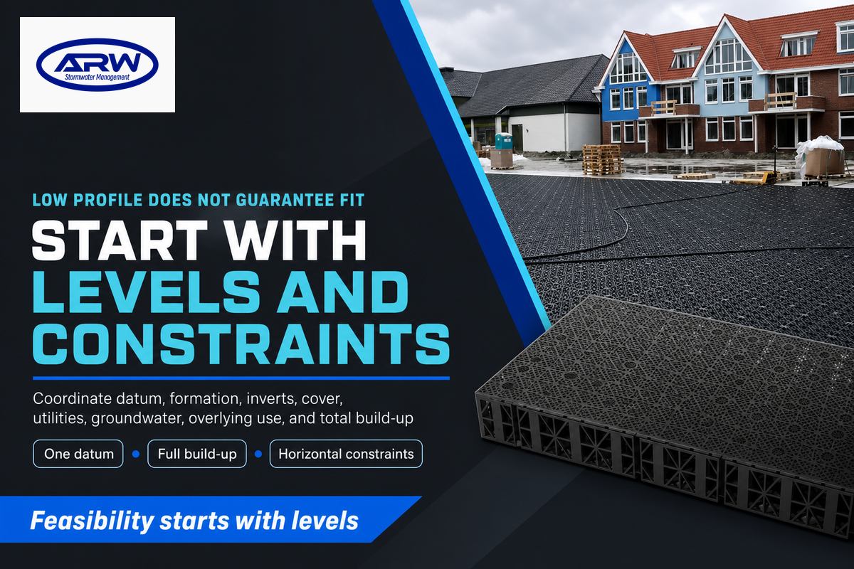Start With Levels and Constraints, Not Module Height — AQUA Rain Water