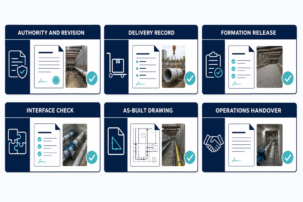 Keep a Practical Evidence Register — AQUA Rain Water