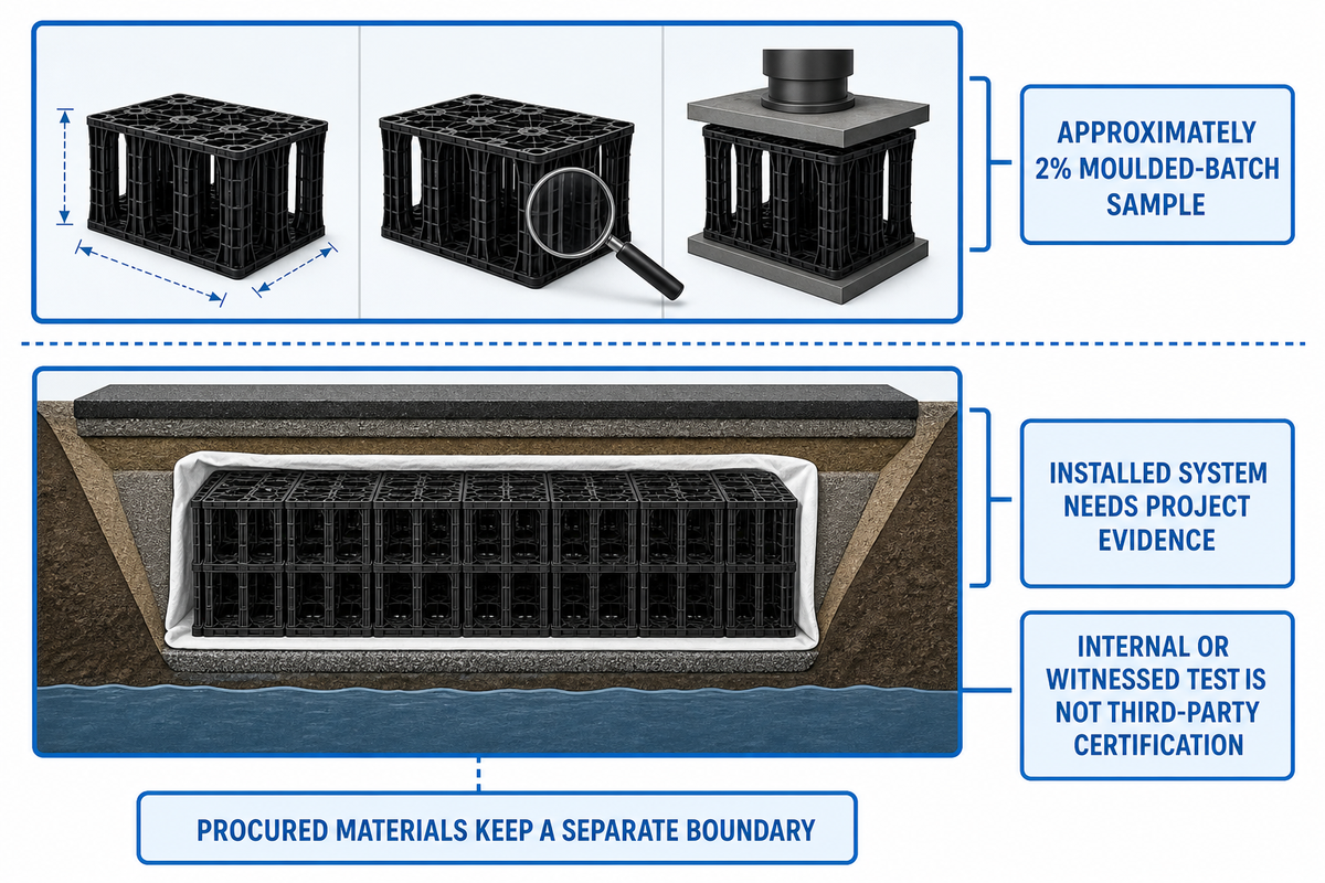 Keep Factory Evidence Inside Its Decision Boundary — AQUA Rain Water