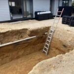 Backyard rainwater infiltration system designed for residential areas in Australia and New Zealand