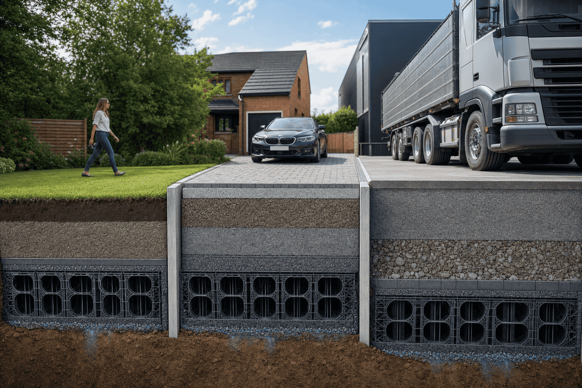 Load Classes: Landscaped, Trafficked & HGV