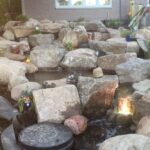 Backyard stormwater storage and landscape feature integrating modular crates in Canada